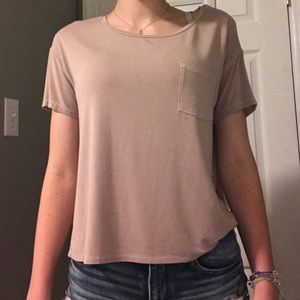AEO nude t shirt